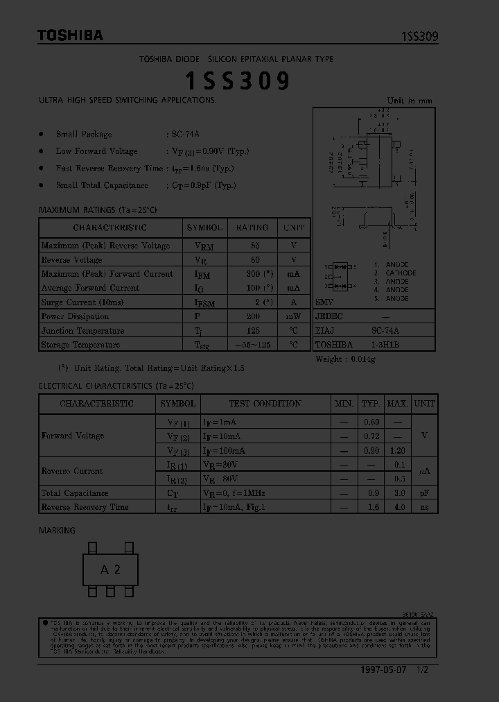 1SS309_15426.PDF Datasheet