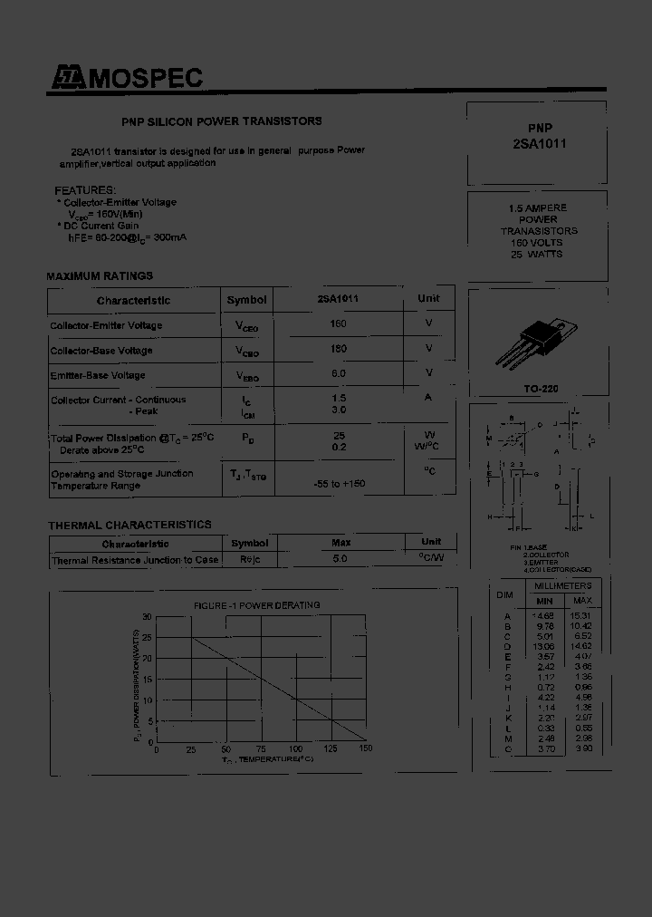 2SA1011_5971.PDF Datasheet Download