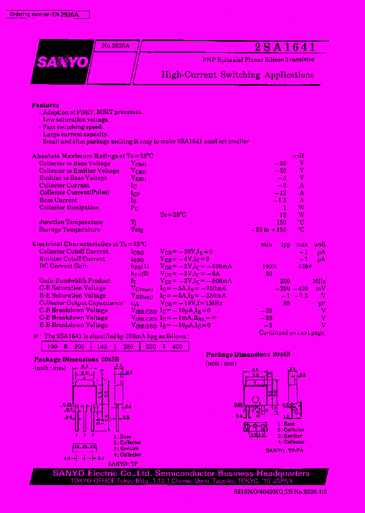 2SA1641_189329.PDF Datasheet