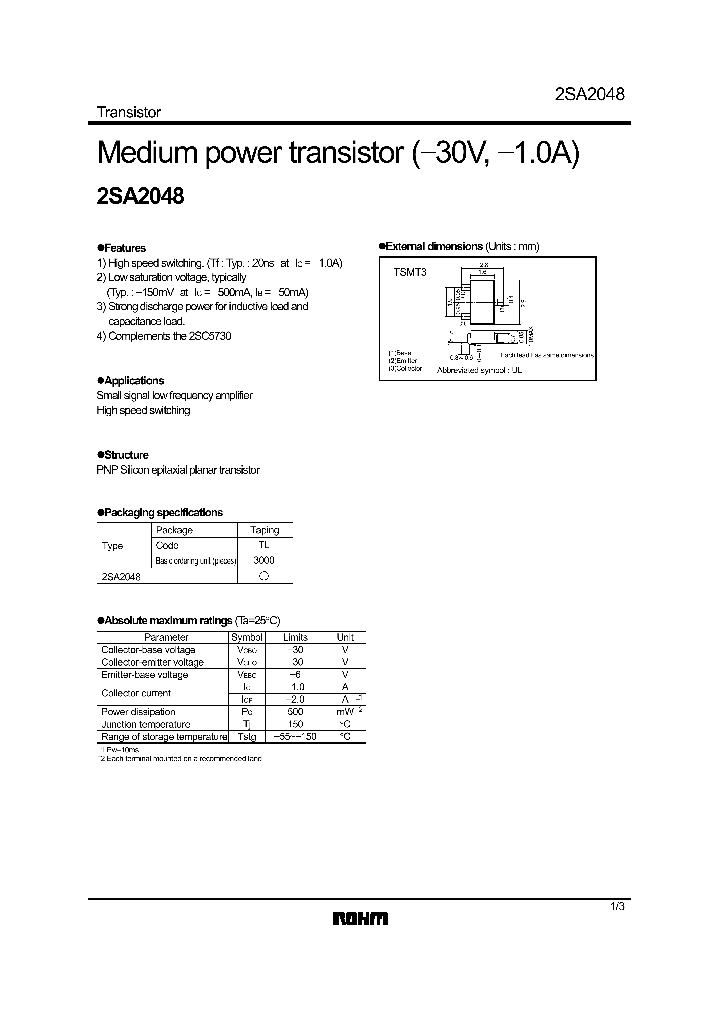2SA2048_6177.PDF Datasheet