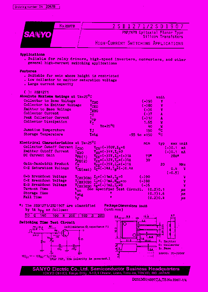 2SB1271_194290.PDF Datasheet