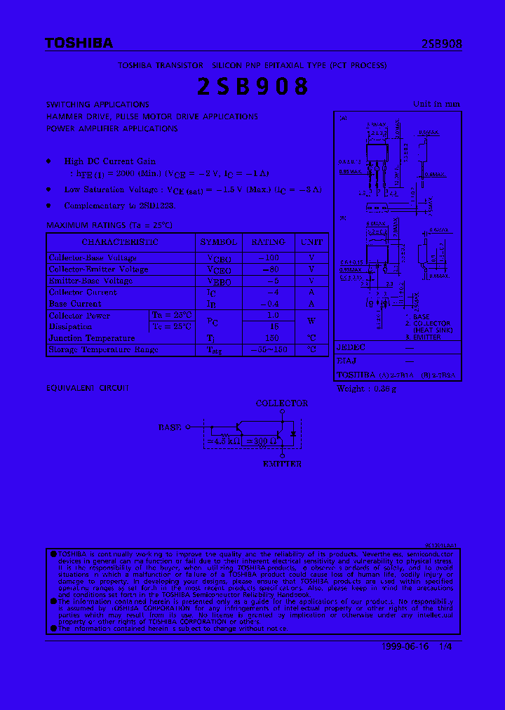 2SB908_6985.PDF Datasheet