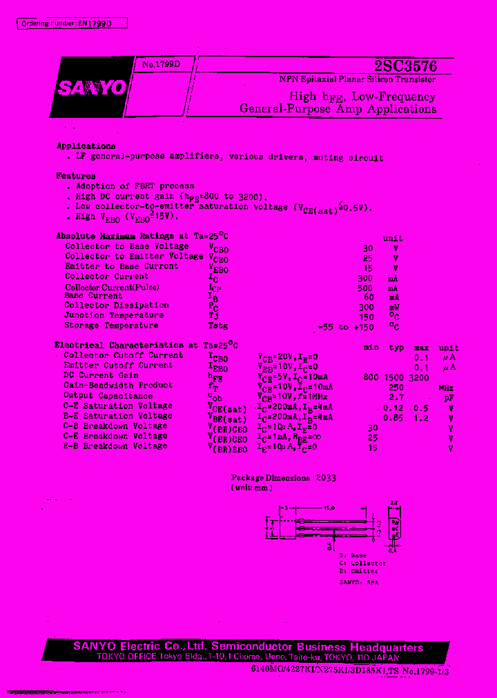 2SC3576_195540.PDF Datasheet