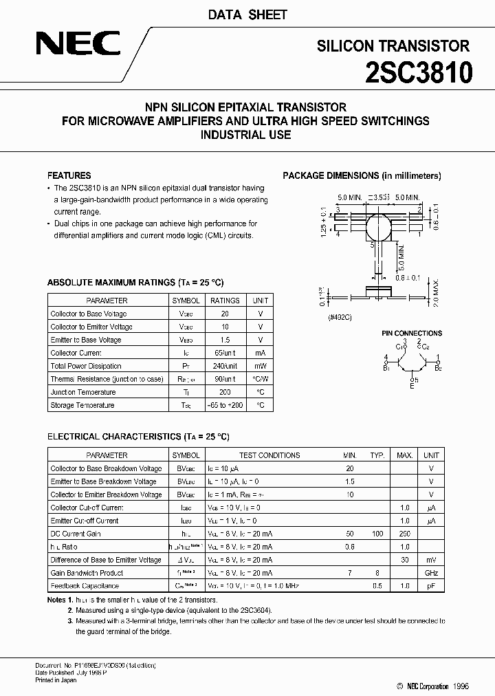 2SC3810_42976.PDF Datasheet