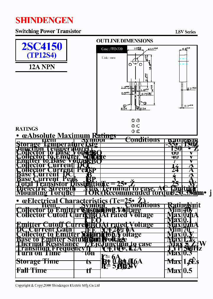 2SC4150_173441.PDF Datasheet