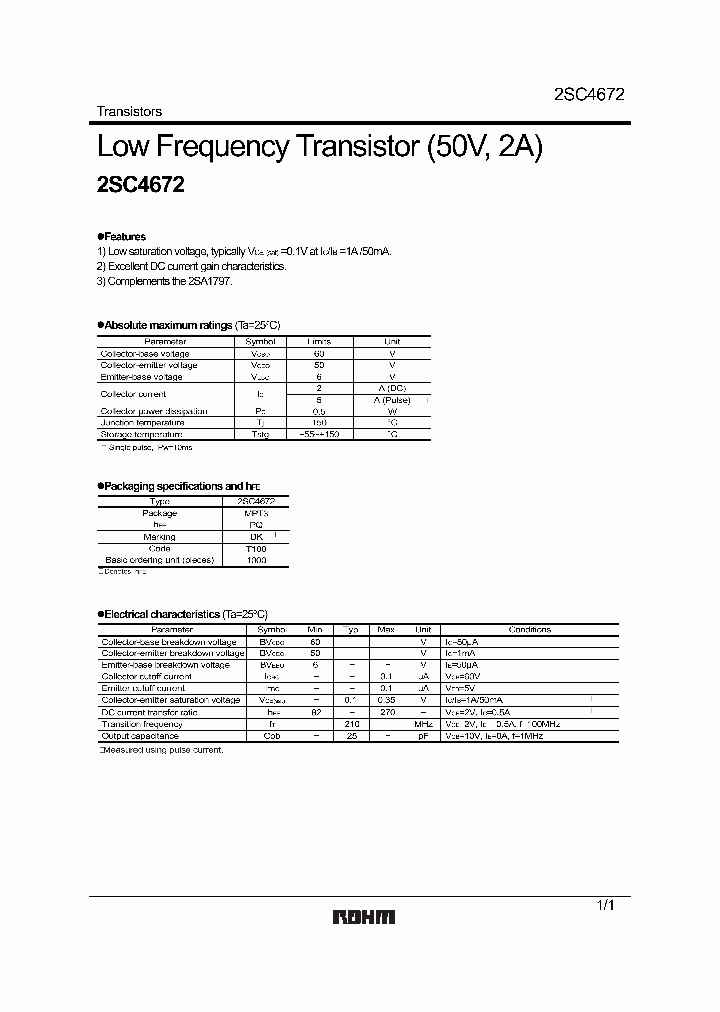 2SC4672_37866.PDF Datasheet