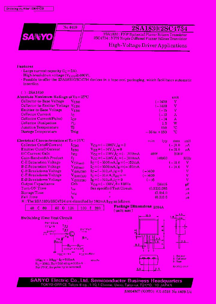 2SC4734_17327.PDF Datasheet