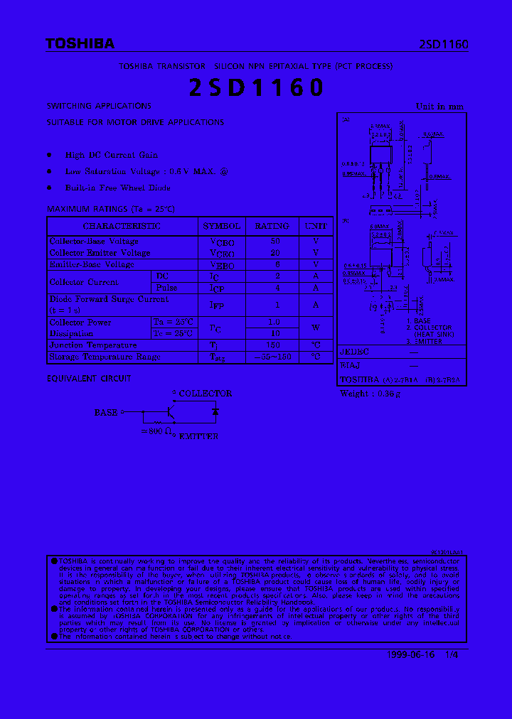 2SD1160_7266.PDF Datasheet
