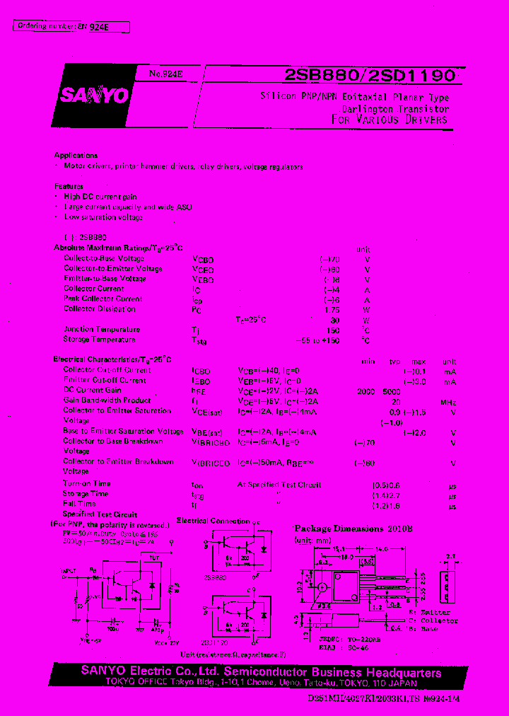 2SB880_6966.PDF Datasheet