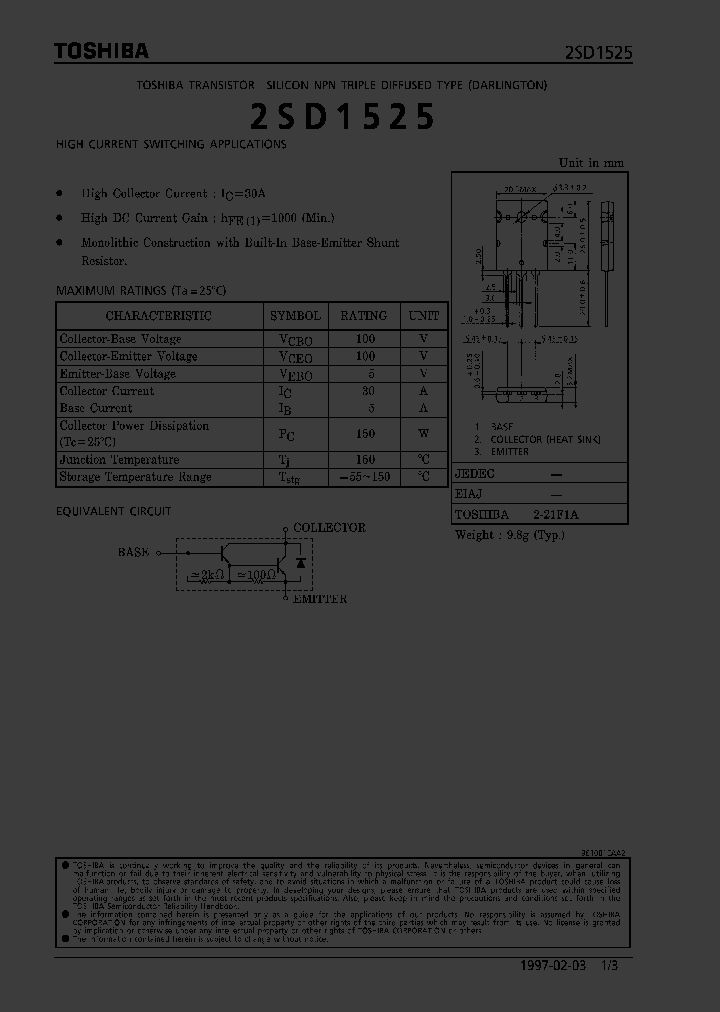 2SD1525_177567.PDF Datasheet