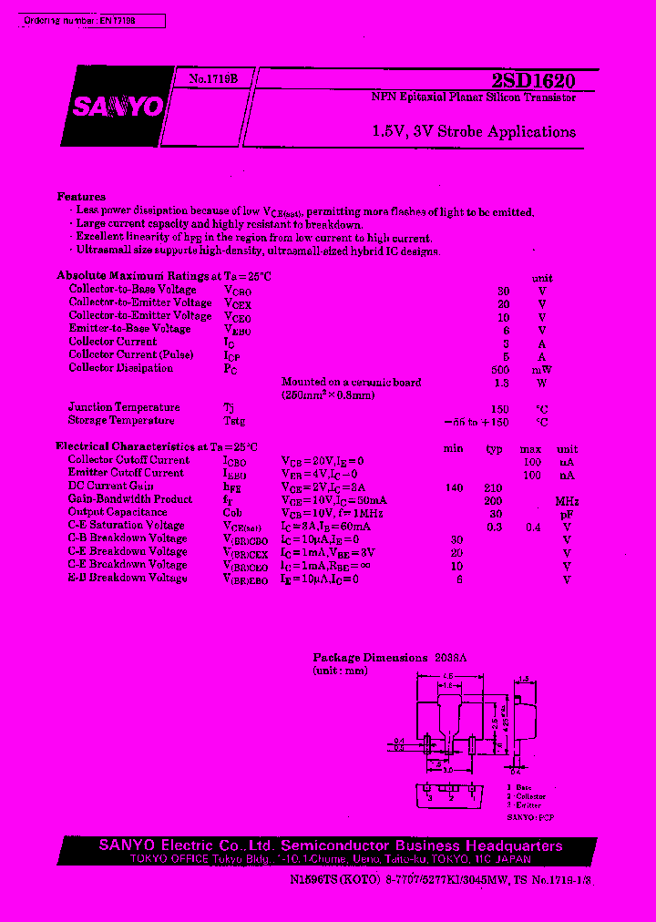 2SD1620_191093.PDF Datasheet