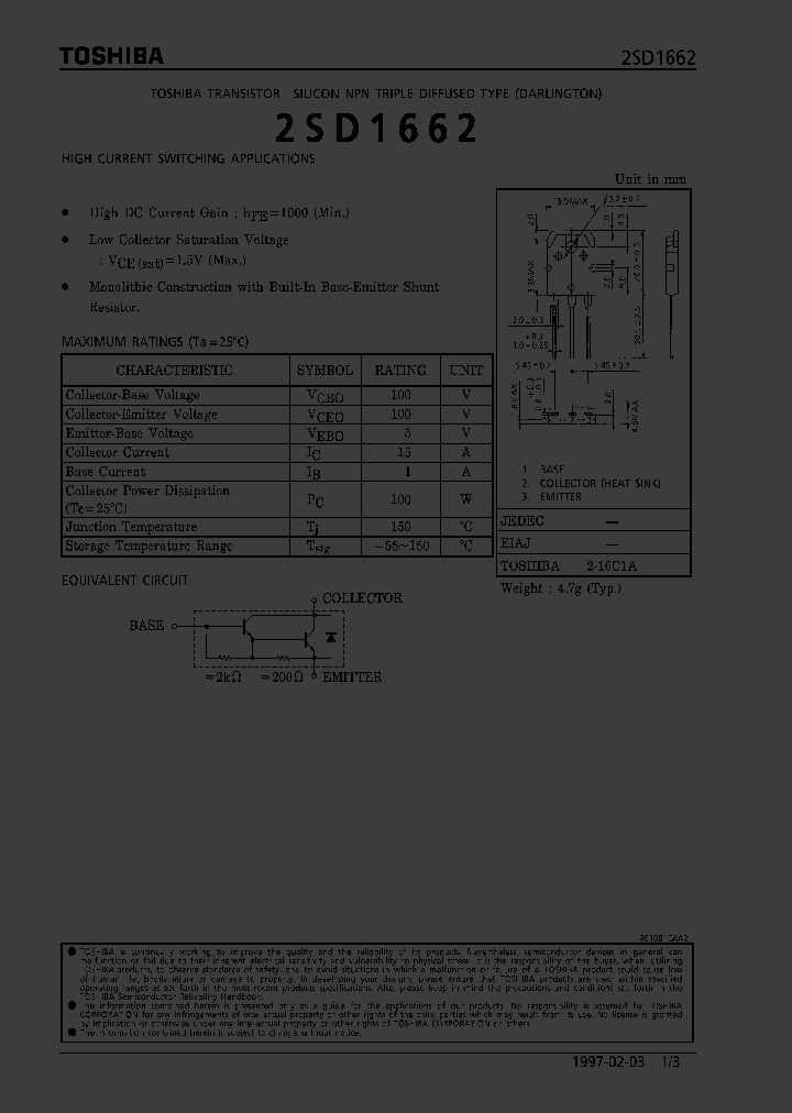 2SD1662_17336.PDF Datasheet