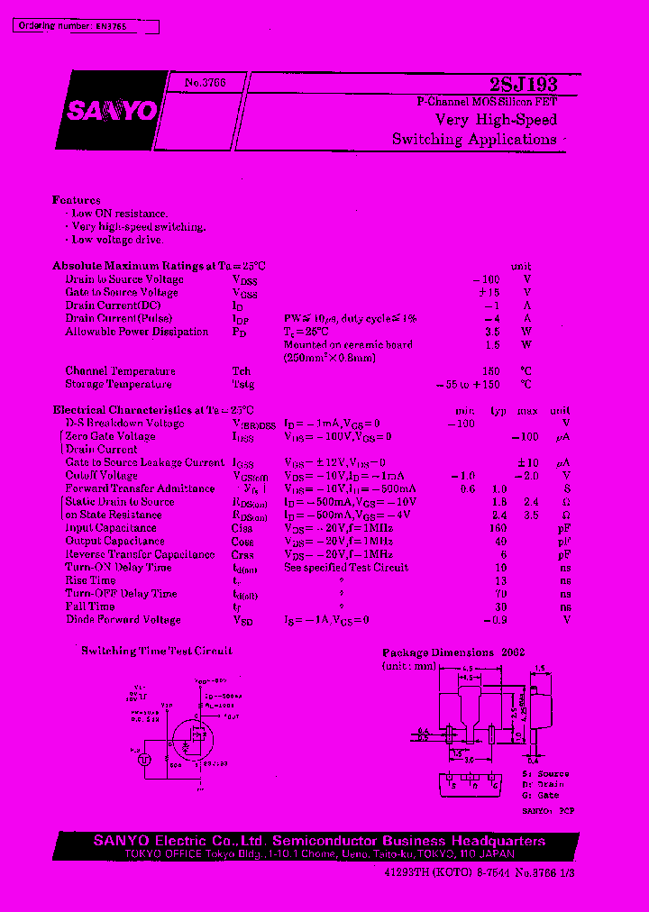 2SJ193_12710.PDF Datasheet