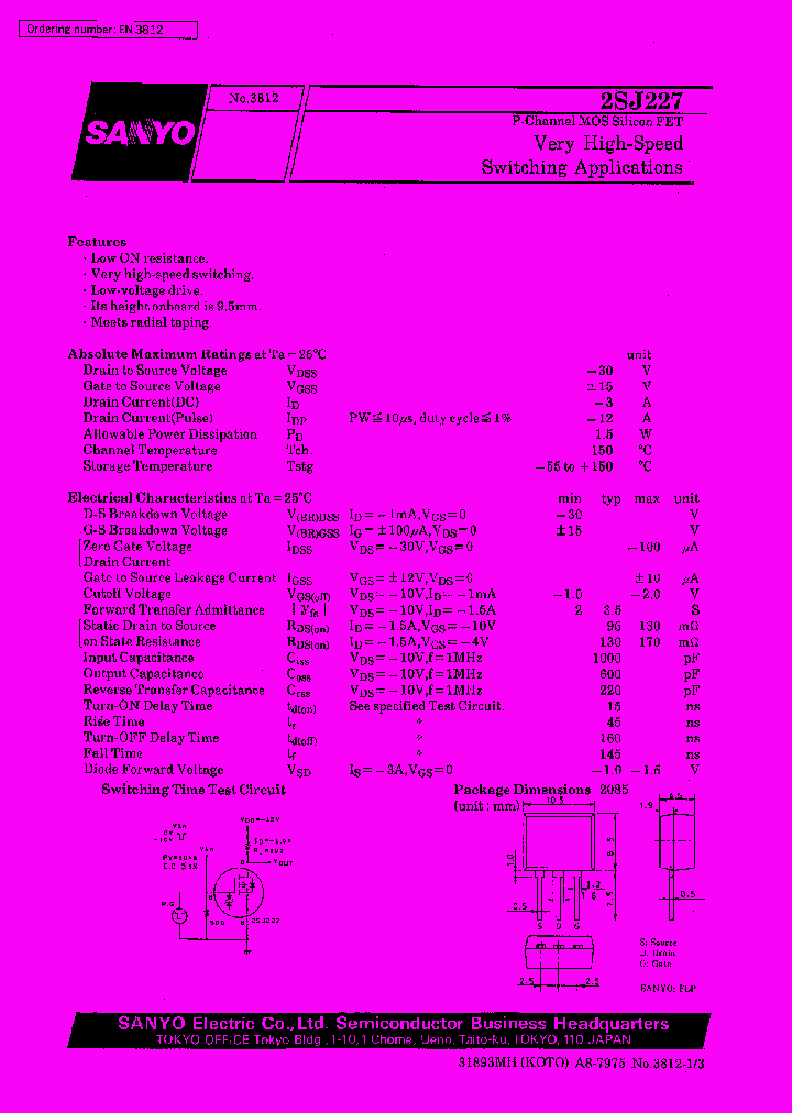 2SJ227_12735.PDF Datasheet