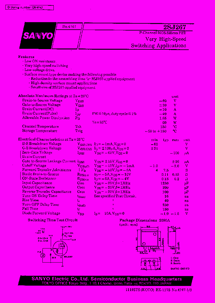 2SJ267_12757.PDF Datasheet