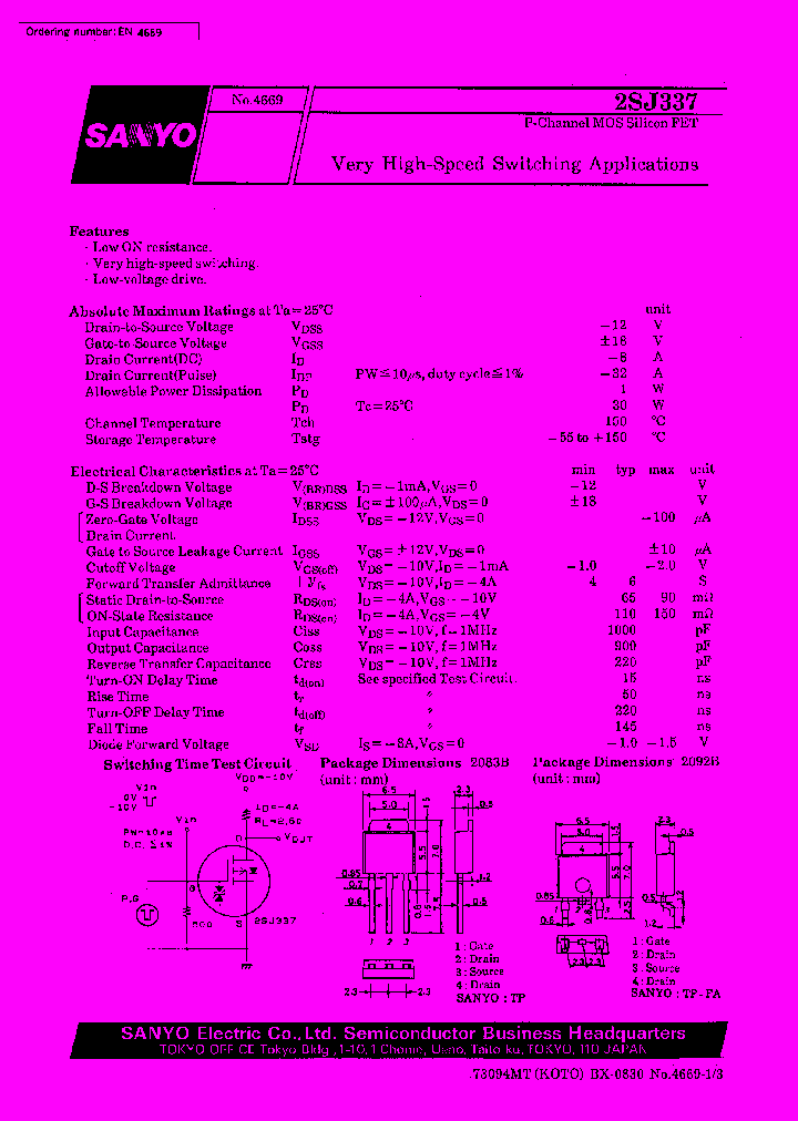 2SJ337_12803.PDF Datasheet