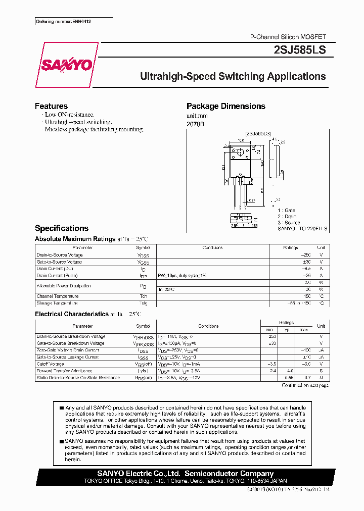 2SJ585LS_12990.PDF Datasheet