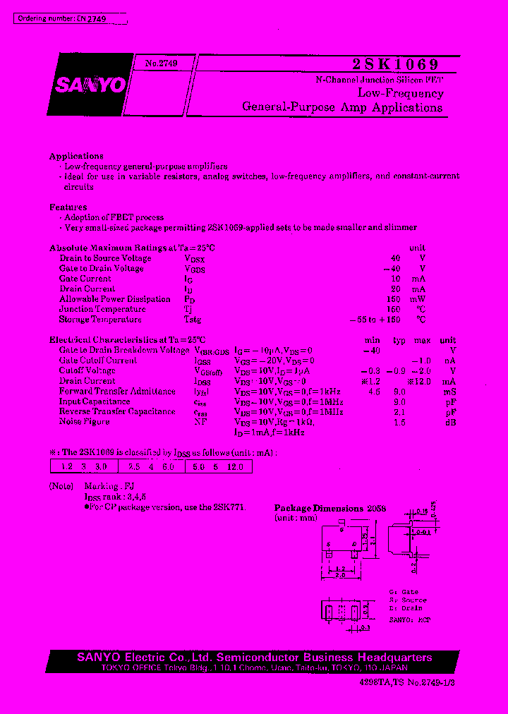 2SK1069_12389.PDF Datasheet