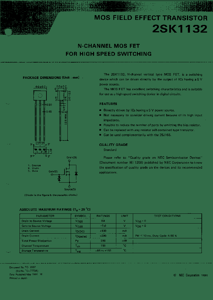 2SK1132_12419.PDF Datasheet