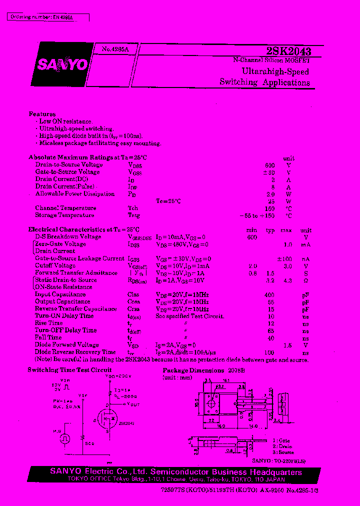 2SK2043_191705.PDF Datasheet