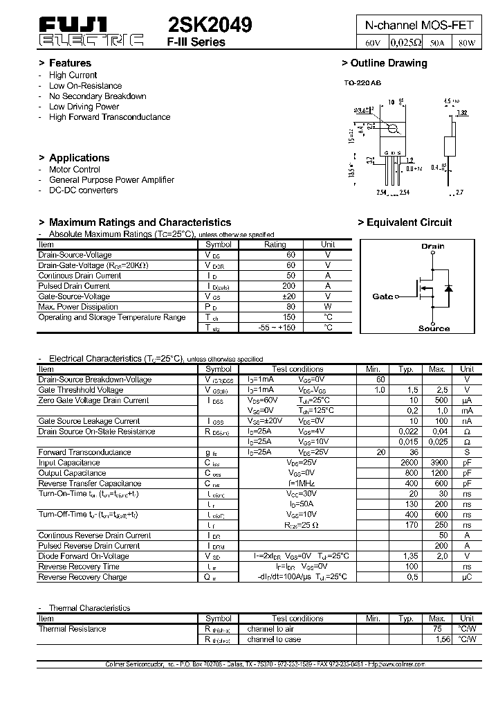 2SK2049_191703.PDF Datasheet