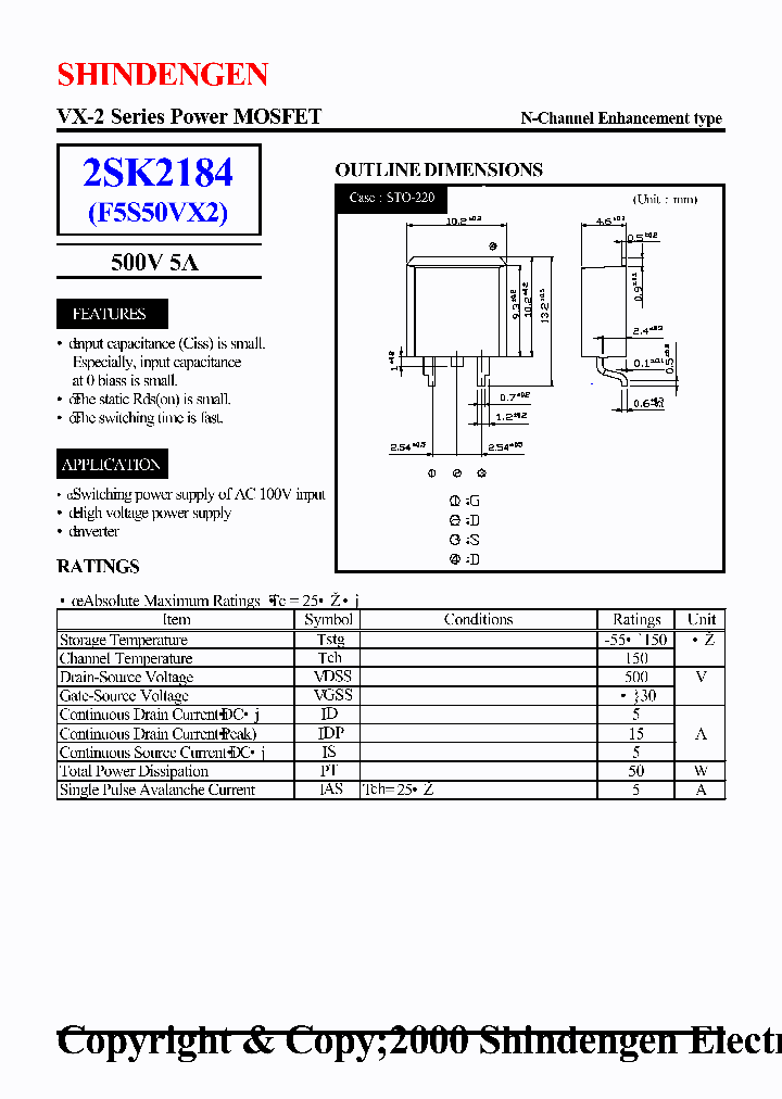 2SK2184_182663.PDF Datasheet