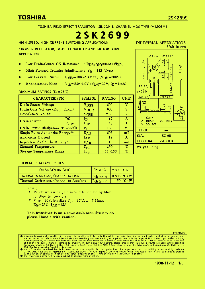 2SK2699_194923.PDF Datasheet