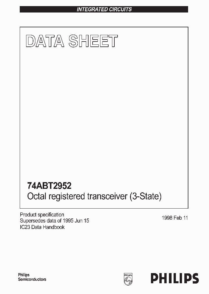 74ABT2952_100941.PDF Datasheet