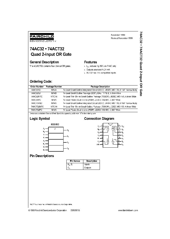 74AC32MTC_84084.PDF Datasheet