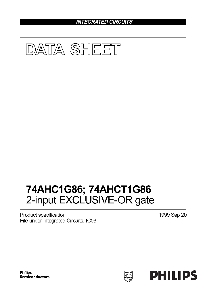 74AHCT1G86_18085.PDF Datasheet