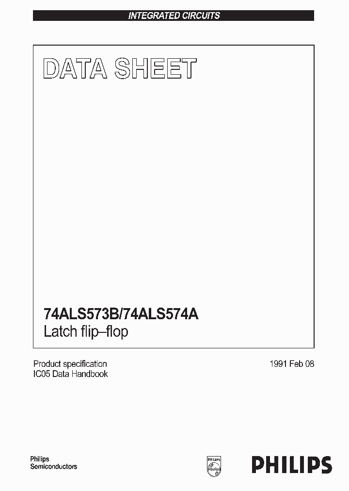 74ALS573B_132097.PDF Datasheet