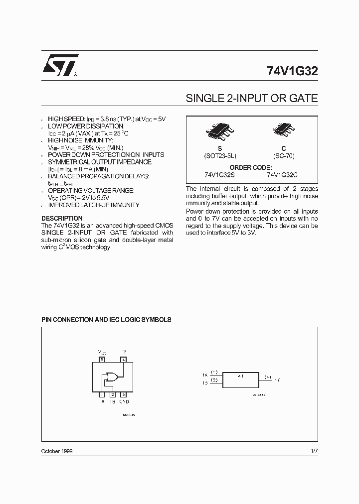 74V1G32_186270.PDF Datasheet