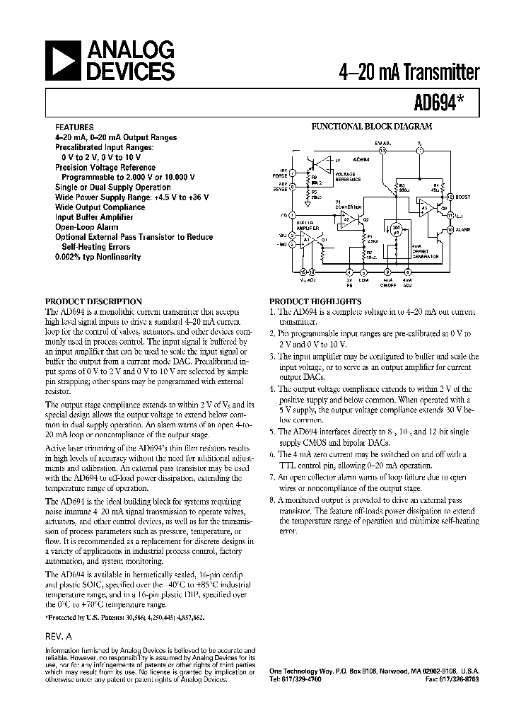 AD694_136336.PDF Datasheet