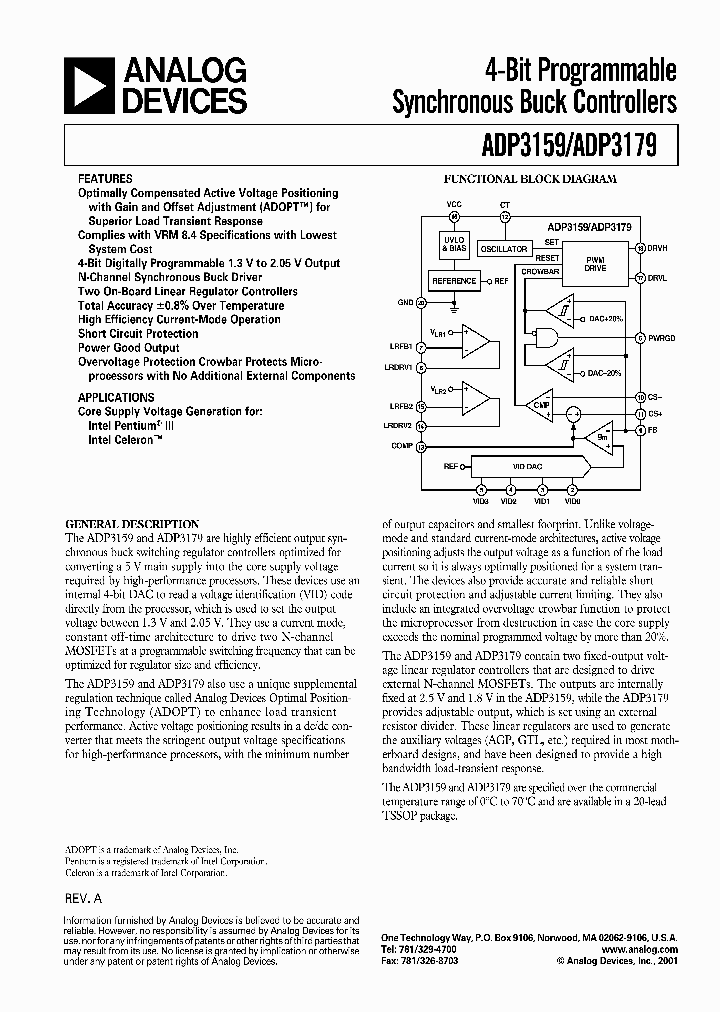 ADP3159_126274.PDF Datasheet