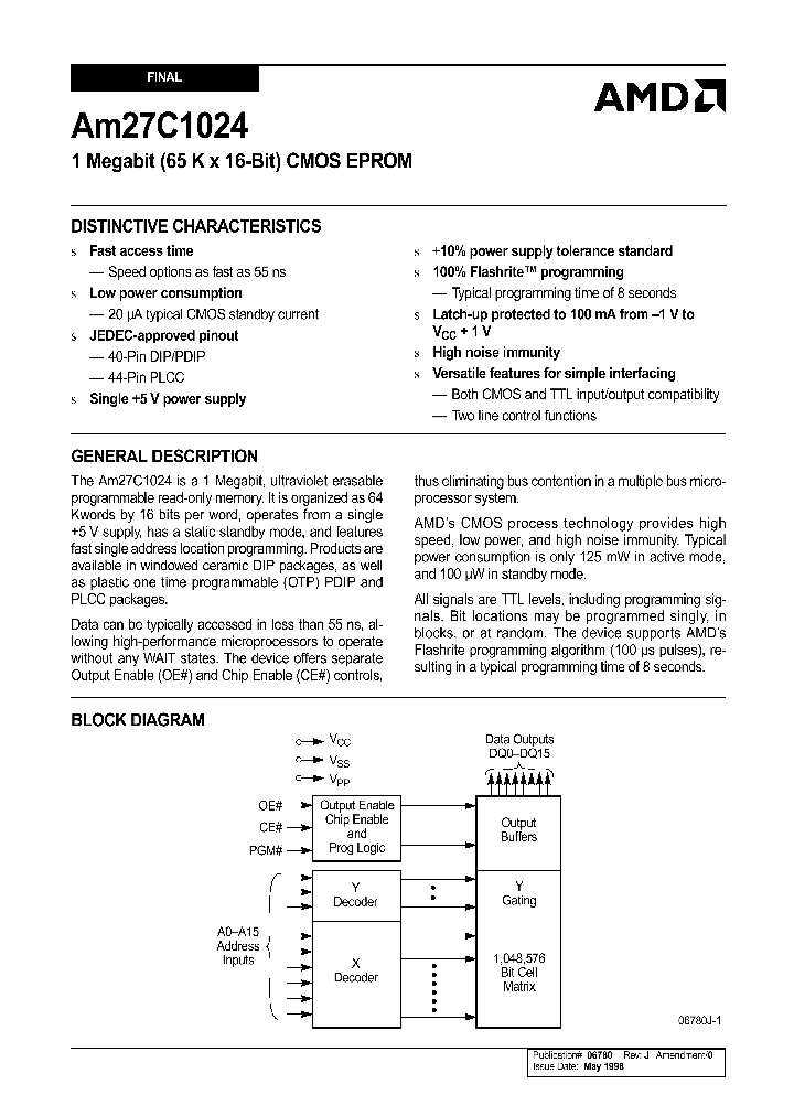 AM27C1024_121771.PDF Datasheet