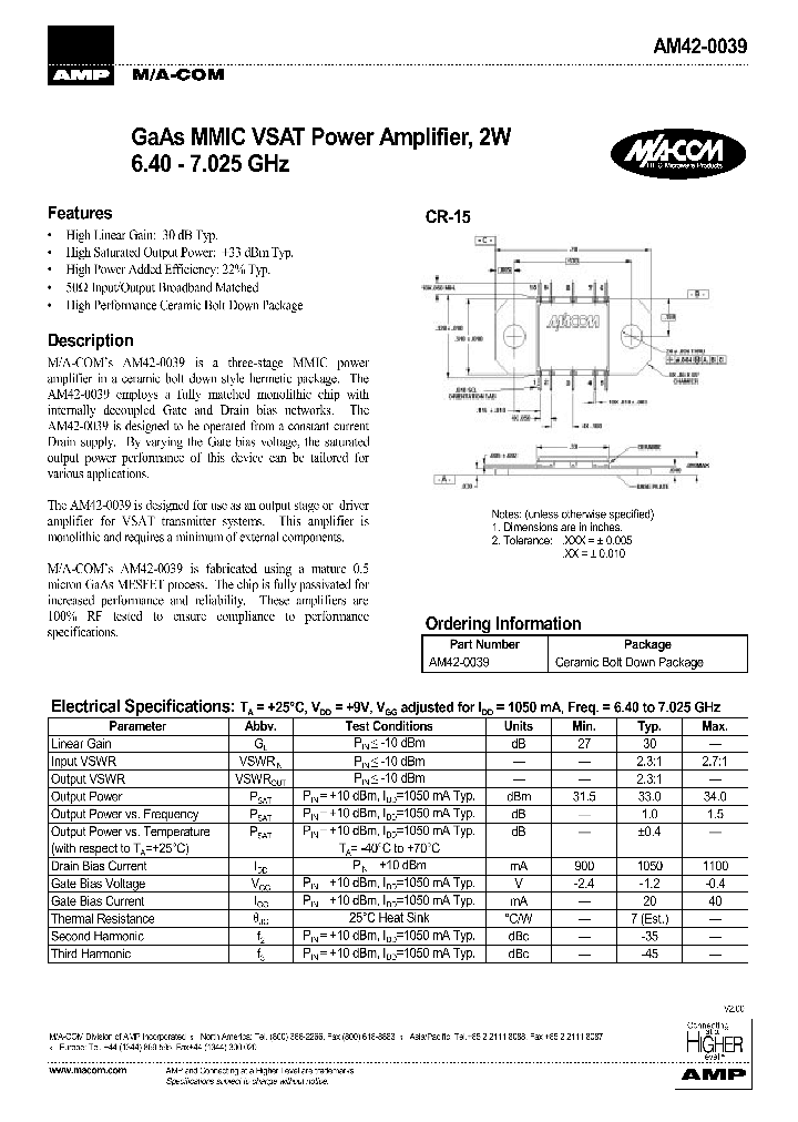 AM42-0039_37459.PDF Datasheet