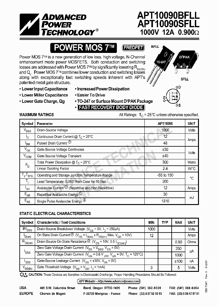 APT10090BFLL_128420.PDF Datasheet