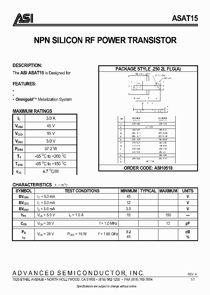 ASI10518_132061.PDF Datasheet