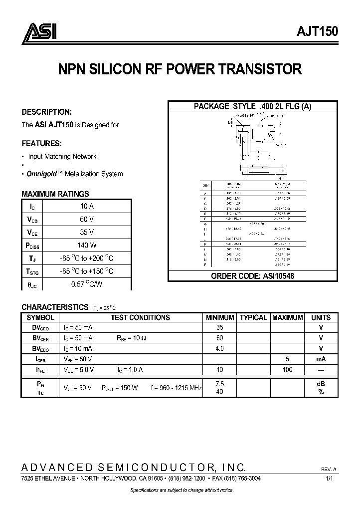 ASI10548_132225.PDF Datasheet