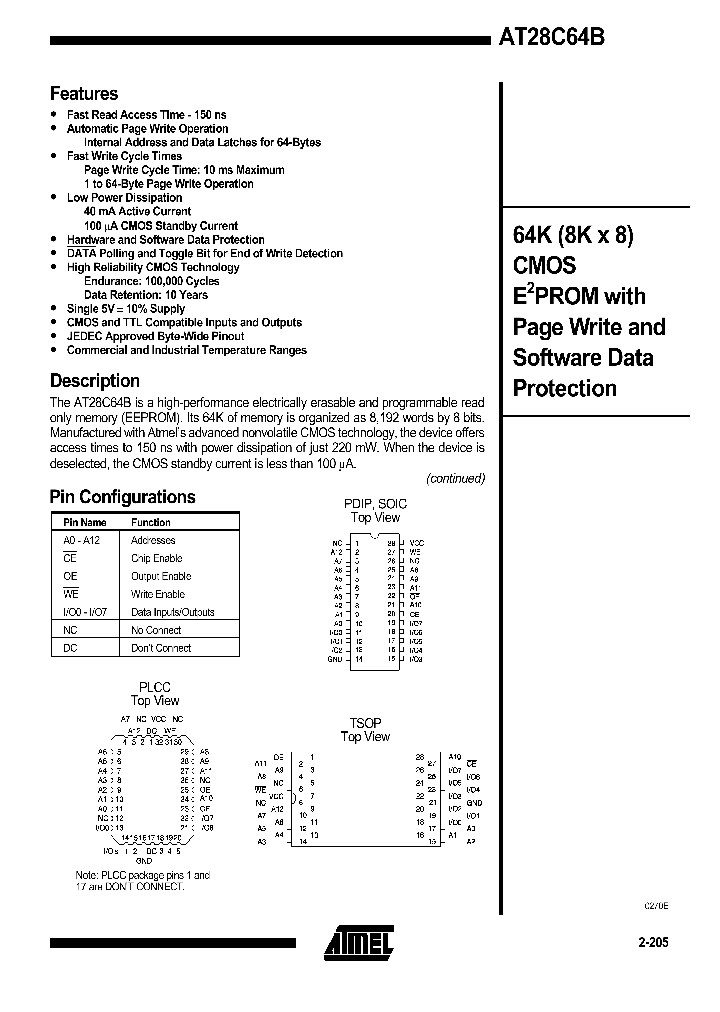 AT28C64B-15SI_180614.PDF Datasheet