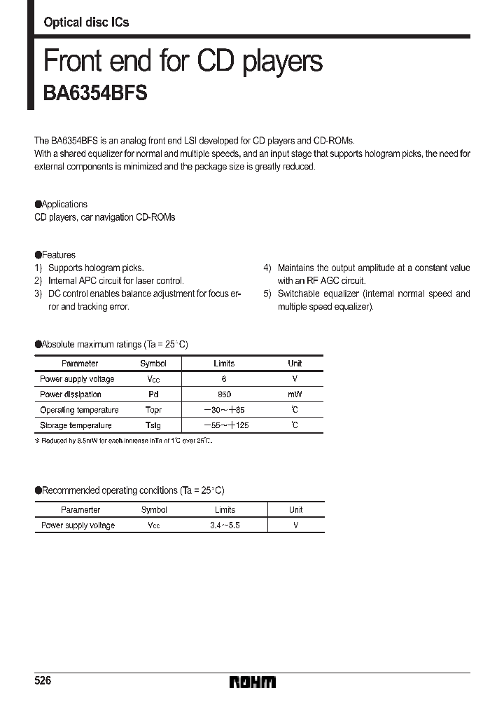 BA6354_183101.PDF Datasheet