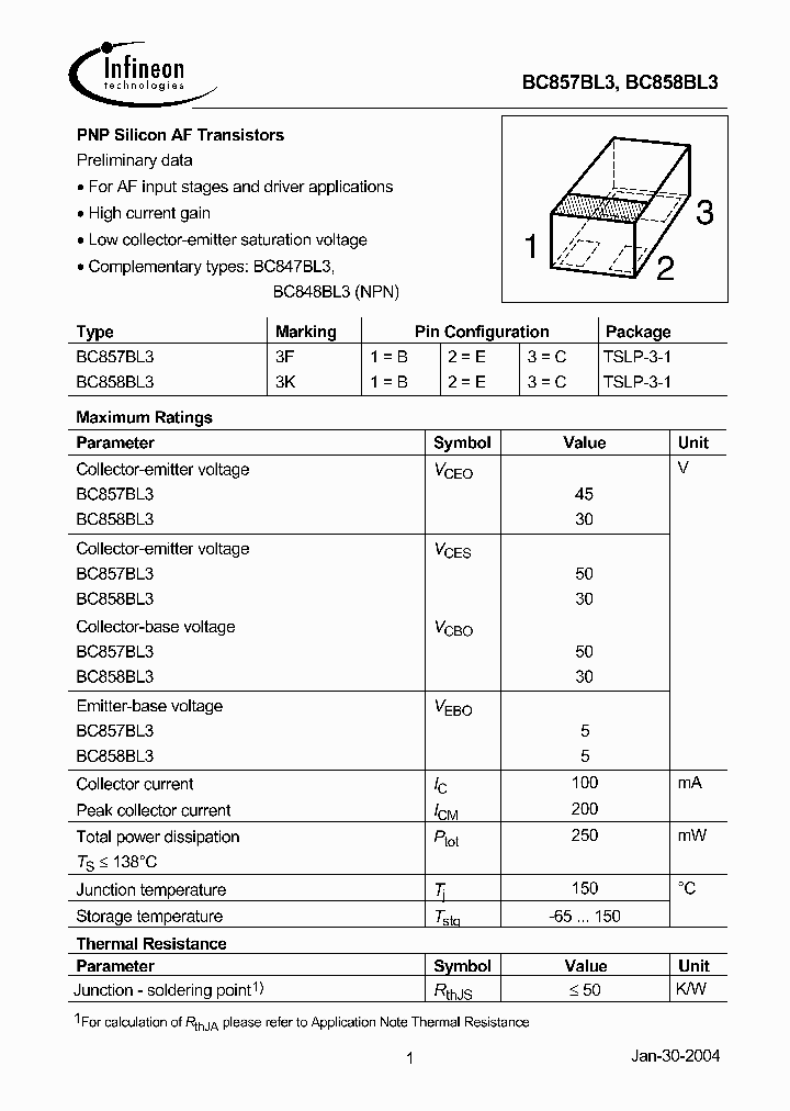 BC857BL3_82452.PDF Datasheet