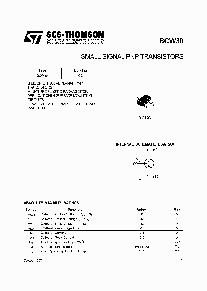 BCW30_195292.PDF Datasheet