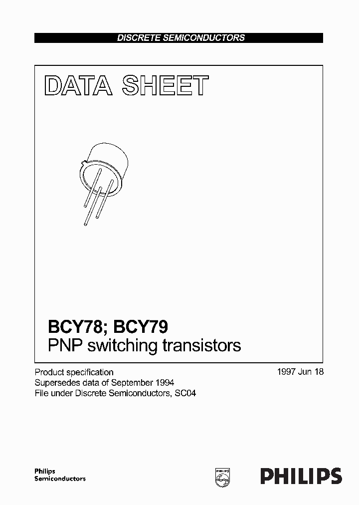 BCY79_192631.PDF Datasheet Download --- IC-ON-LINE