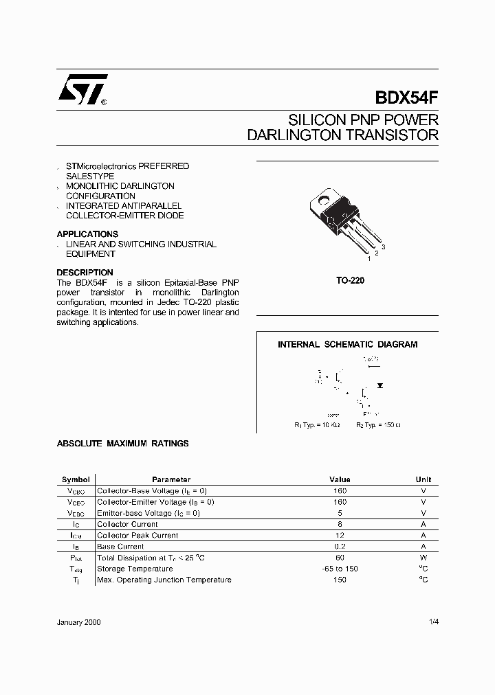 BDX54F_190282.PDF Datasheet