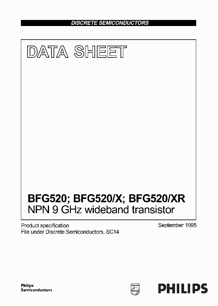 BFG520_5107.PDF Datasheet