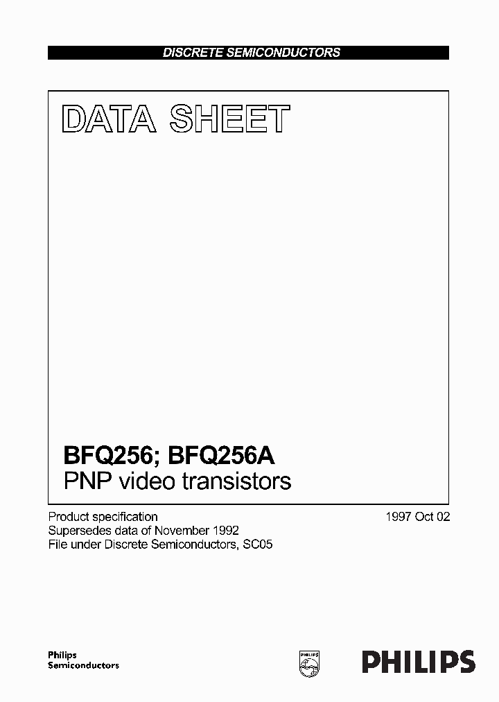 BFQ256_150610.PDF Datasheet