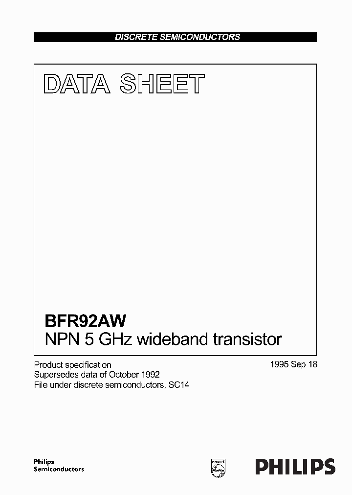 BFR92AW_152466.PDF Datasheet