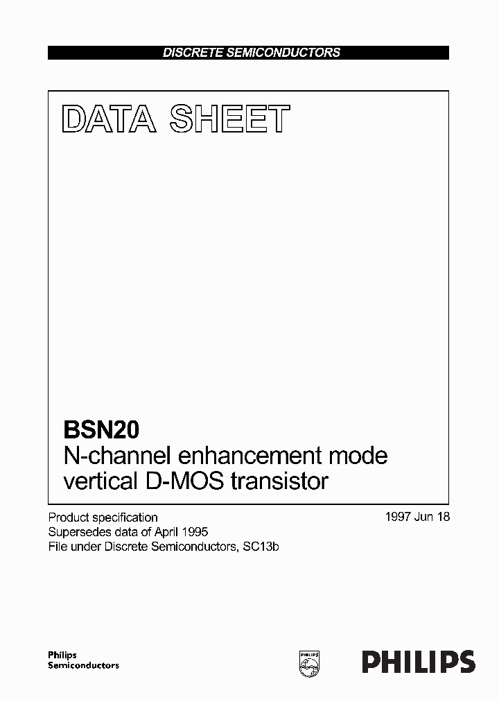 BSN20_159733.PDF Datasheet