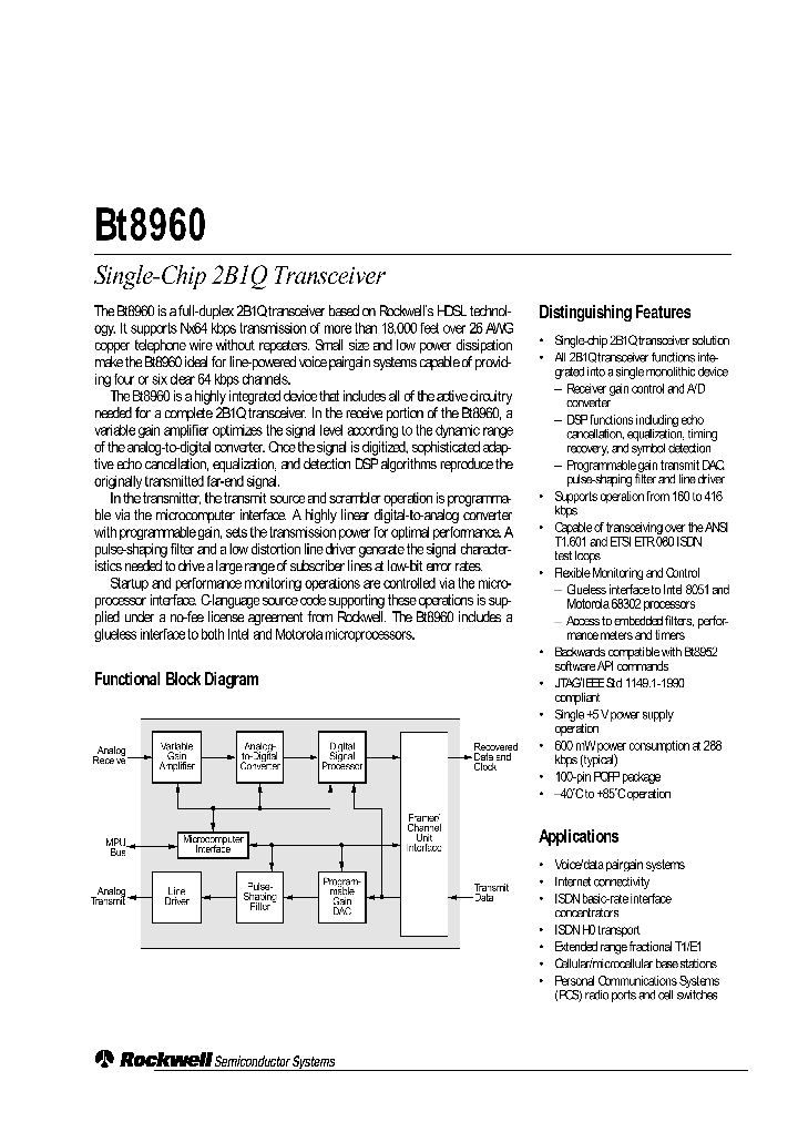 BT8960_174475.PDF Datasheet